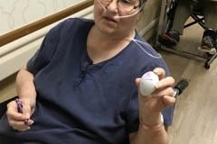 M.-Henry-showing-her-egg