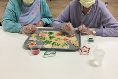 Faye-and-Lillian-working-on-their-cookies