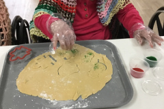 Joan-working-on-her-cut-outs