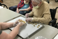 Nancy-helping-Betty-with-some-peanut-butter-cookies