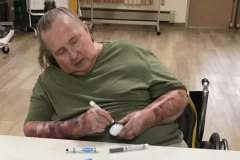 Debbie-coloring-eggs