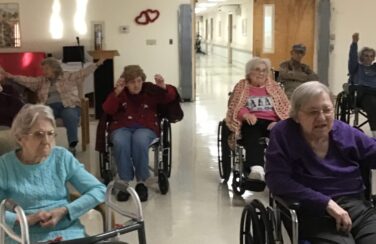 Exercise Group – The Macarena Wheelchair Dance