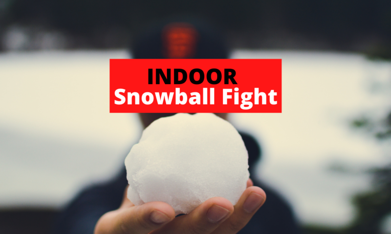 Indoor Snowball Fight - Mahoning Valley Nursing