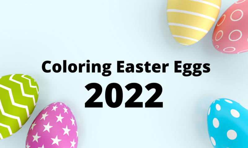 Easter Egg Coloring 2022