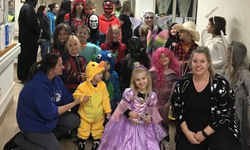 Halloween Parade by Facility Staff and Volunteers 2022